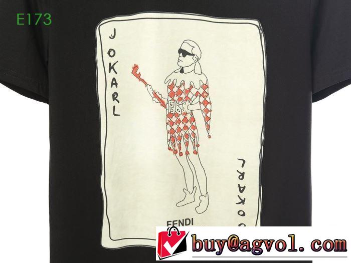 おしゃれ上級者に挑戦   フェンディ FENDI 2色可選 春夏らしい華やか半袖Tシャツ 2019春夏人気トレンドアイテム