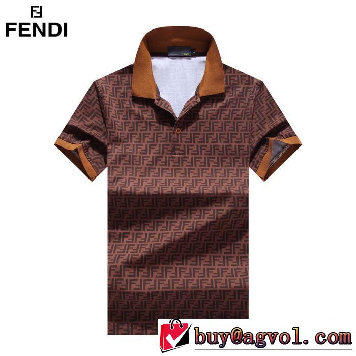2019年春夏流行ファッション 半袖Tシャツ  フェンディファッションにトレンド  FENDI トレンド感があって涼しげ 