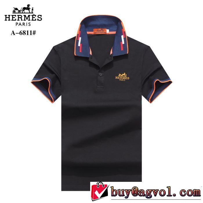  2019年の春夏に着たい エルメス HERMES透け感優しい  Tシャツ/ティーシャツ 多色可選 カジュアルさ