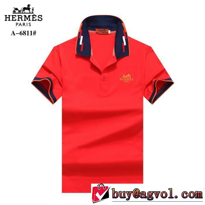 2019年の春夏に着たい エルメス HERMES透け感優しい  Tシャツ/ティーシャツ 多色可選 カジュアルさ