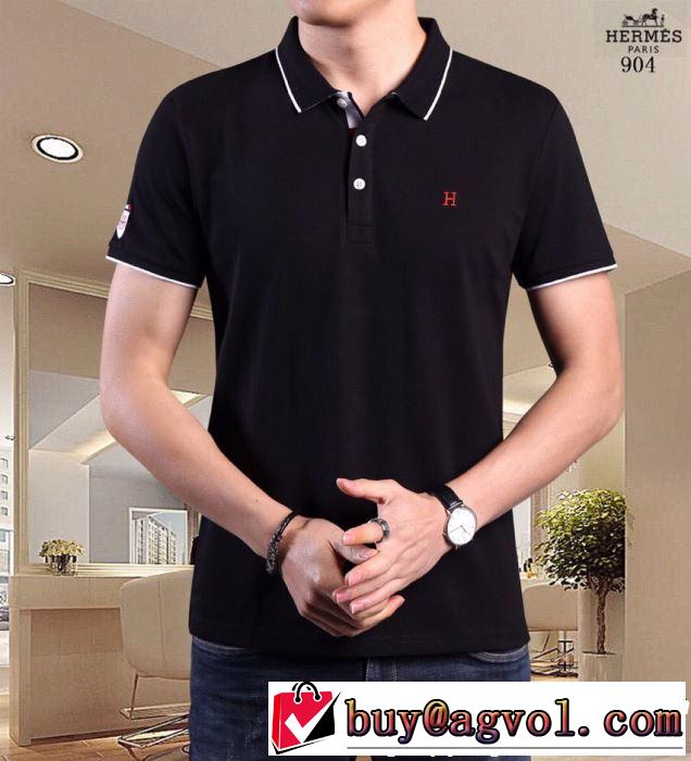  エルメス HERMES サラサラの着心地 Tシャツ/ティーシャツ 3色可選 春夏の流行り2019新品 