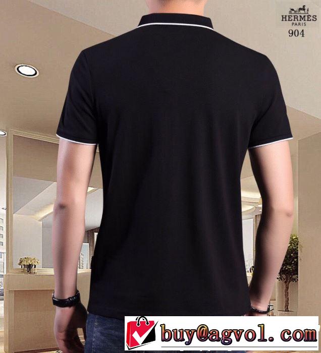 エルメス HERMES サラサラの着心地 Tシャツ/ティーシャツ 3色可選 春夏の流行り2019新品