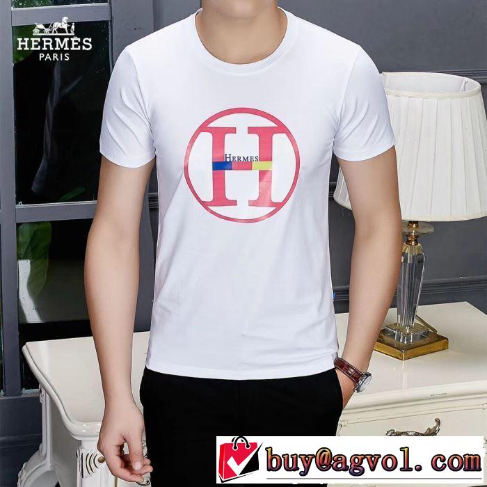  2色可選 大人の余裕が漂う エルメス HERMES 【2019春夏】最新コレクション Tシャツ/ティーシャツ 
