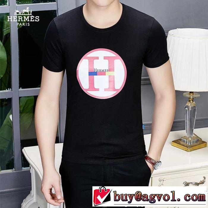 2色可選 大人の余裕が漂う エルメス HERMES 【2019春夏】最新コレクション Tシャツ/ティーシャツ