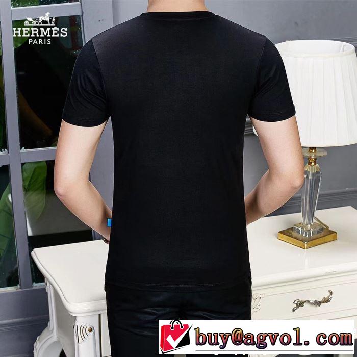 2色可選 大人の余裕が漂う エルメス HERMES 【2019春夏】最新コレクション Tシャツ/ティーシャツ