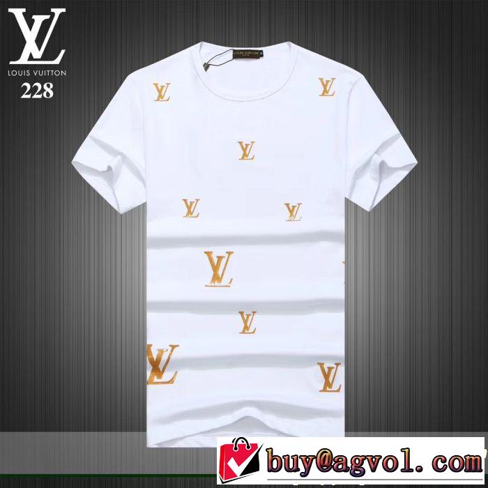 LOUIS VUITTON ルイ ヴィトン 半袖Tシャツ 3色可選 夏の王道　適度な上品さ 快適な着心地