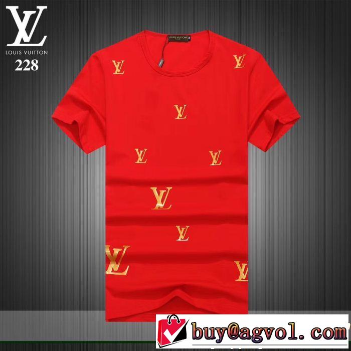LOUIS VUITTON ルイ ヴィトン 半袖Tシャツ 3色可選 夏の王道　適度な上品さ 快適な着心地