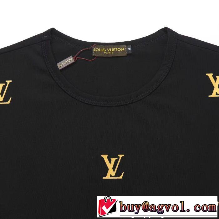 LOUIS VUITTON ルイ ヴィトン 半袖Tシャツ 3色可選 夏の王道　適度な上品さ 快適な着心地