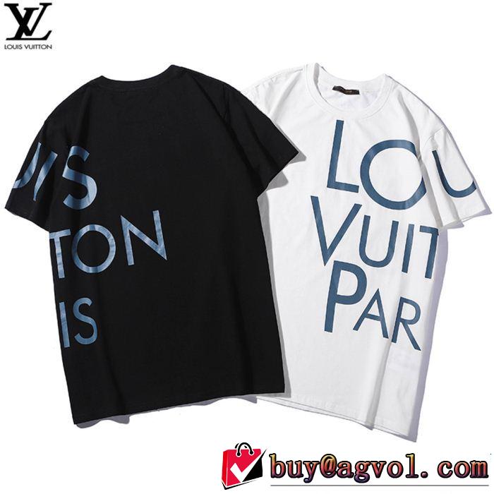 春夏を感じさせる 春夏のトレンドアイテム LOUIS VUITTON ルイ ヴィトン 半袖Tシャツ 2色可選