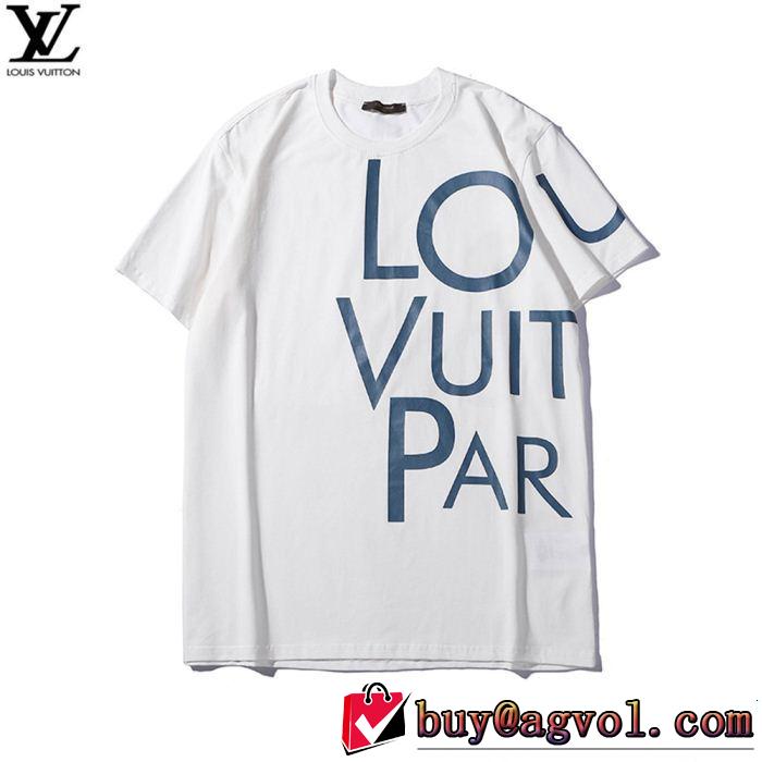 春夏を感じさせる 春夏のトレンドアイテム LOUIS VUITTON ルイ ヴィトン 半袖Tシャツ 2色可選