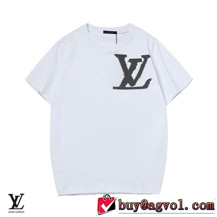 目を引く春夏トップス LOUIS VUITTON ルイ ヴィトン 半袖Tシャツ 2色可選 スタイルを綺麗に