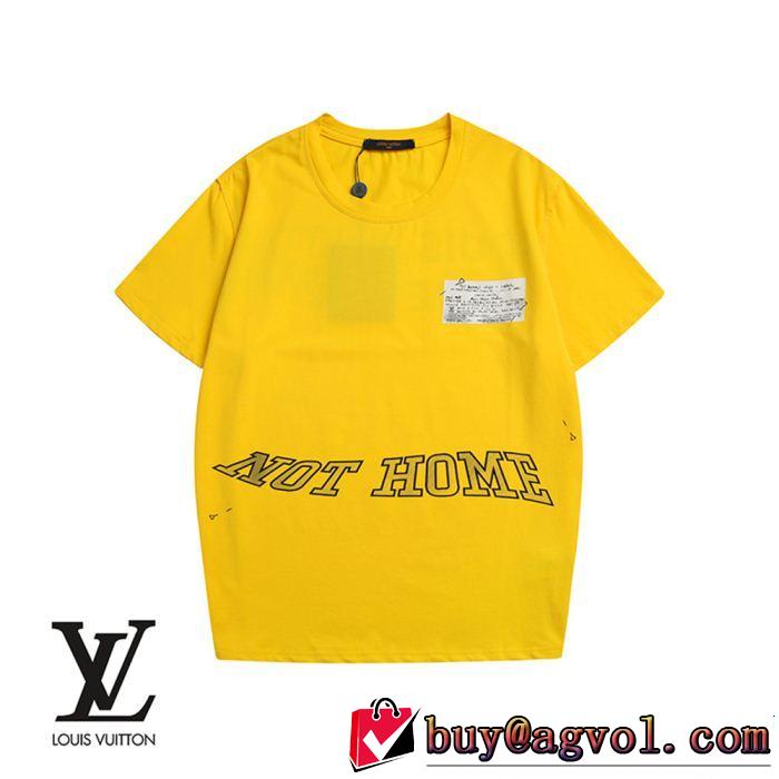 LOUIS VUITTON ルイ ヴィトン 半袖Tシャツ 3色可選 大人っぽく仕上げ 優しげ人気アイテム