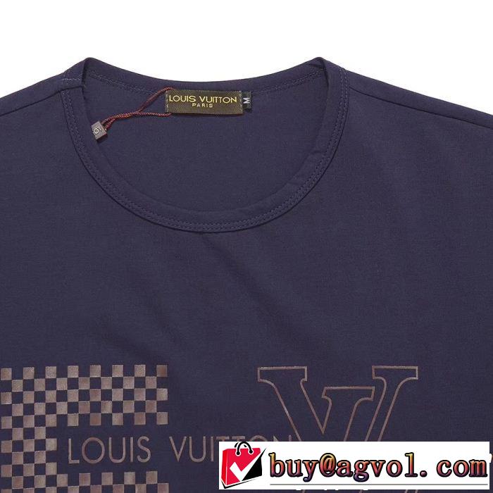 今年の正解大人気新作 LOUIS VUITTON ルイ ヴィトン 半袖Tシャツ 3色可選 オシャレな印象に