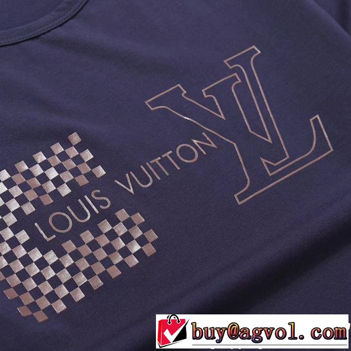 今年の正解大人気新作 LOUIS VUITTON ルイ ヴィトン 半袖Tシャツ 3色可選 オシャレな印象に