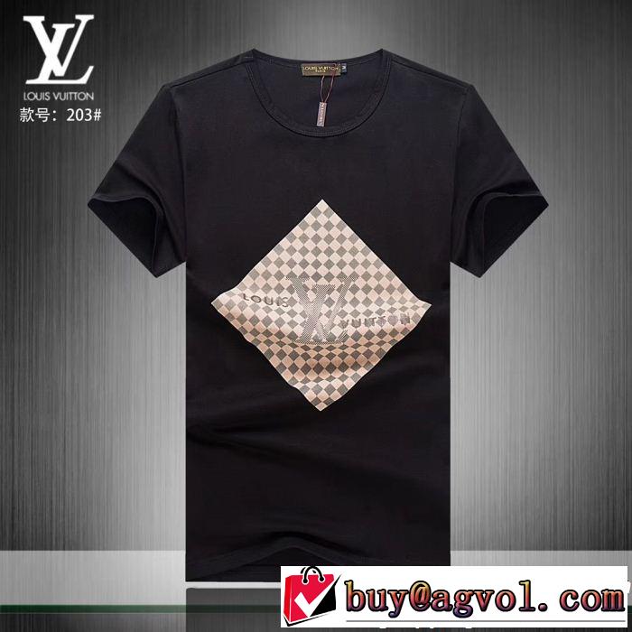 大人可愛いスタイル 2019年の夏のマスト LOUIS VUITTON ルイ ヴィトン 半袖Tシャツ 3色可選