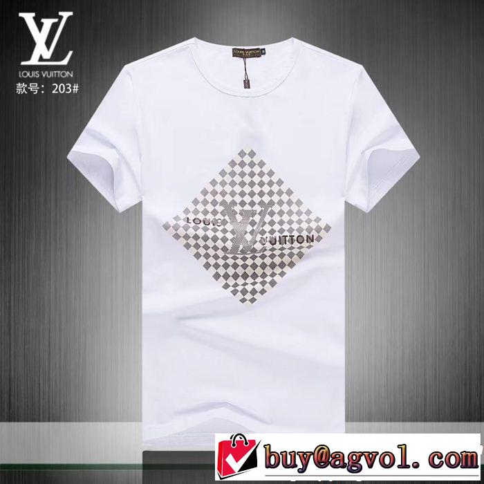 大人可愛いスタイル 2019年の夏のマスト LOUIS VUITTON ルイ ヴィトン 半袖Tシャツ 3色可選