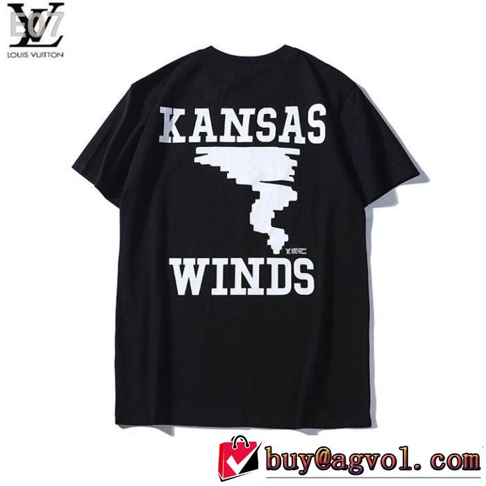 ルイ ヴィトン LOUIS VUITTON 季節感をプラス人気商品 2色可選 Tシャツ/ティーシャツ 目を引く存在感抜群