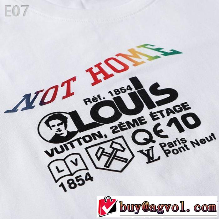 ルイ ヴィトン LOUIS VUITTON 季節感をプラス人気商品 2色可選 Tシャツ/ティーシャツ 目を引く存在感抜群