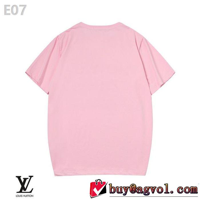 Tシャツ/ティーシャツ  切りっぱなしデザイン ルイ ヴィトン LOUIS VUITTON 3色可選 魅力的な今年らしい