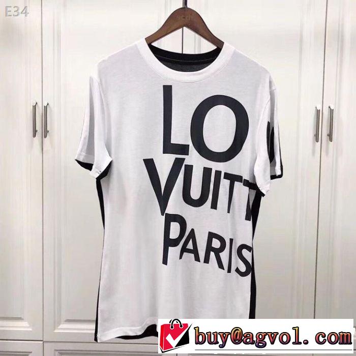 春夏らしい華やか ルイ ヴィトン LOUIS VUITTON 3色可選 Tシャツ/ティーシャツドレスアップ効果も抜群