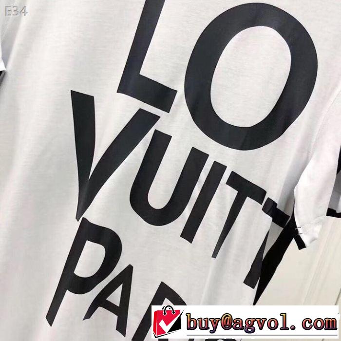 春夏らしい華やか ルイ ヴィトン LOUIS VUITTON 3色可選 Tシャツ/ティーシャツドレスアップ効果も抜群