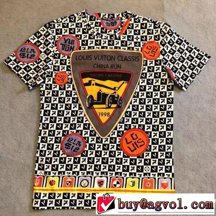  清潔感のある肌見せ Tシャツ/ティーシャツ 素敵なスタイルで夏の定番 ルイ ヴィトン LOUIS VUITTON 