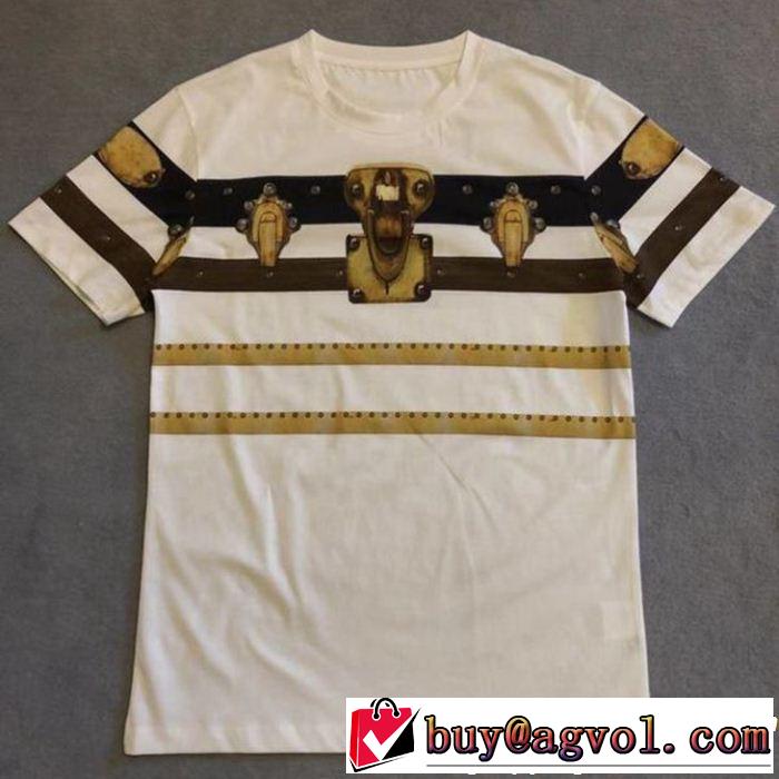  2019夏色っぽさ ルイ ヴィトン LOUIS VUITTON 2色可選 リラックススタイルが実現 Tシャツ/ティーシャツ 