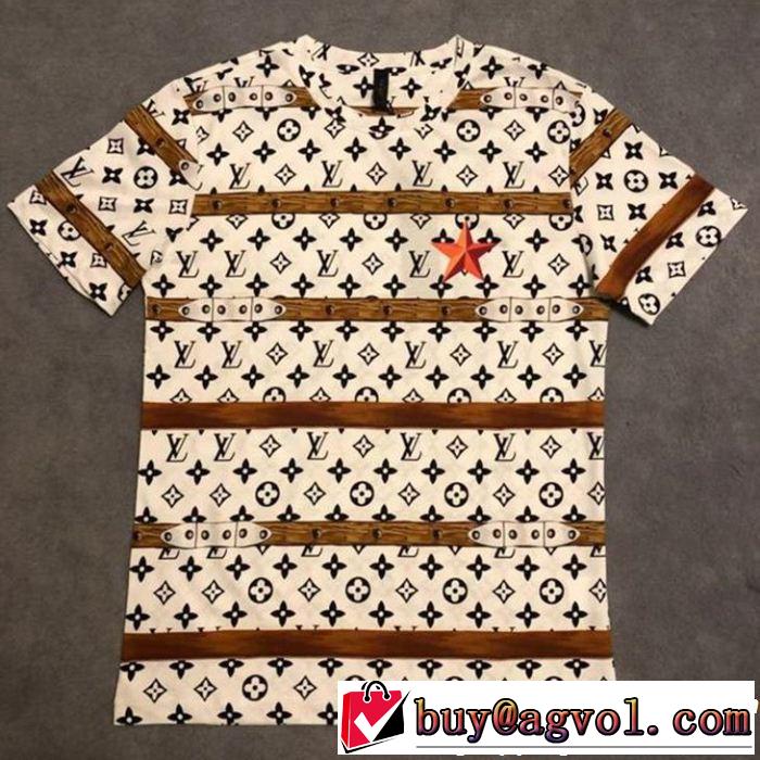  LOUIS VUITTON ルイ ヴィトン  夏らしい爽やかさ 2色可選 Tシャツ/ティーシャツ 鮮度が手に入る 