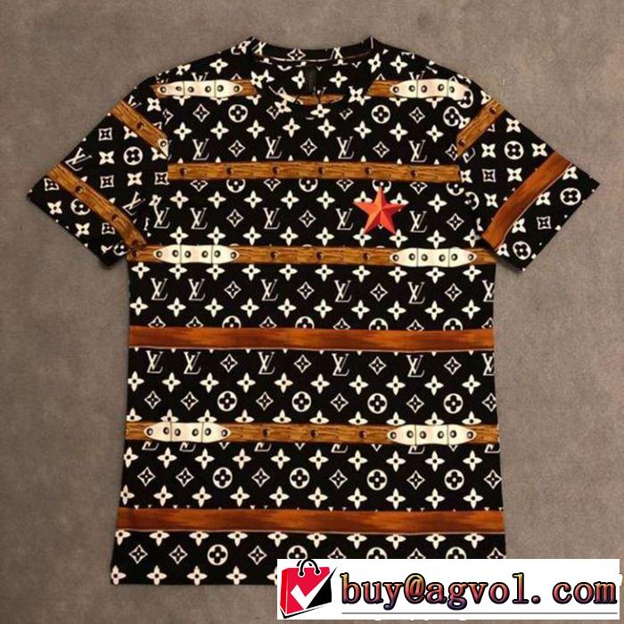 LOUIS VUITTON ルイ ヴィトン  夏らしい爽やかさ 2色可選 Tシャツ/ティーシャツ 鮮度が手に入る