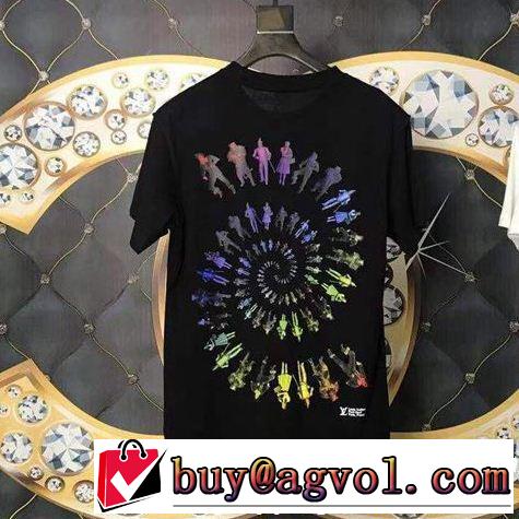 品のよさを感じさ  2色可選 Tシャツ/ティーシャツ ルイ ヴィトンきちんと感が抜群  LOUIS VUITTON