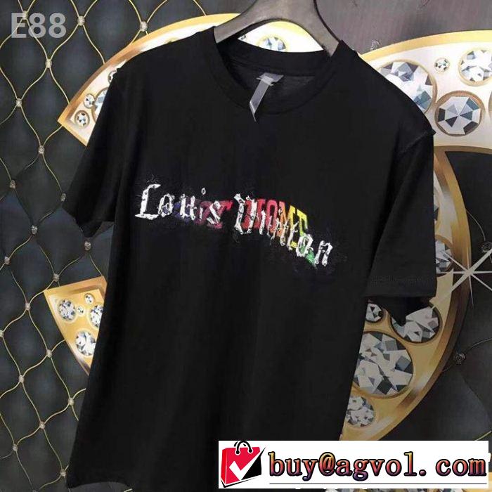 品のよさを感じさ  2色可選 Tシャツ/ティーシャツ ルイ ヴィトンきちんと感が抜群  LOUIS VUITTON