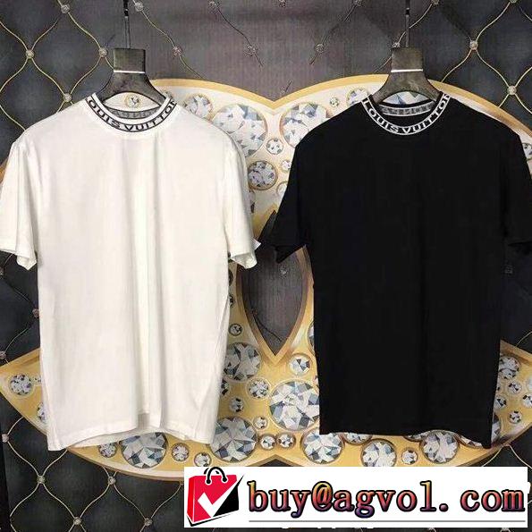  Tシャツ/ティーシャツ クラシカルな雰囲気 ルイ ヴィトン LOUIS VUITTON知的優秀アイテム  2色可選