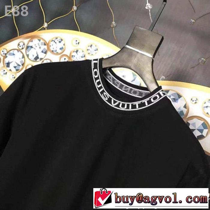 Tシャツ/ティーシャツ クラシカルな雰囲気 ルイ ヴィトン LOUIS VUITTON知的優秀アイテム  2色可選