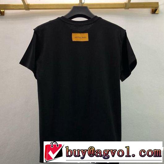 ルイ ヴィトン LOUIS VUITTON洗練されたスタイル 2色可選 Tシャツ/ティーシャツ夏の王道　適度な上品さ