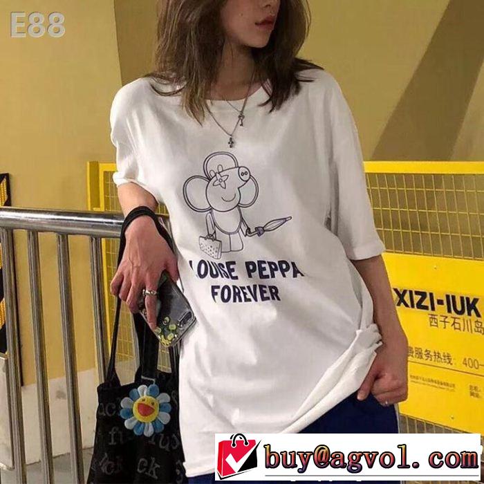  風通しのよい 2色可選 ルイ ヴィトン LOUIS VUITTON 2019年春夏流行ファッション Tシャツ/ティーシャツ 