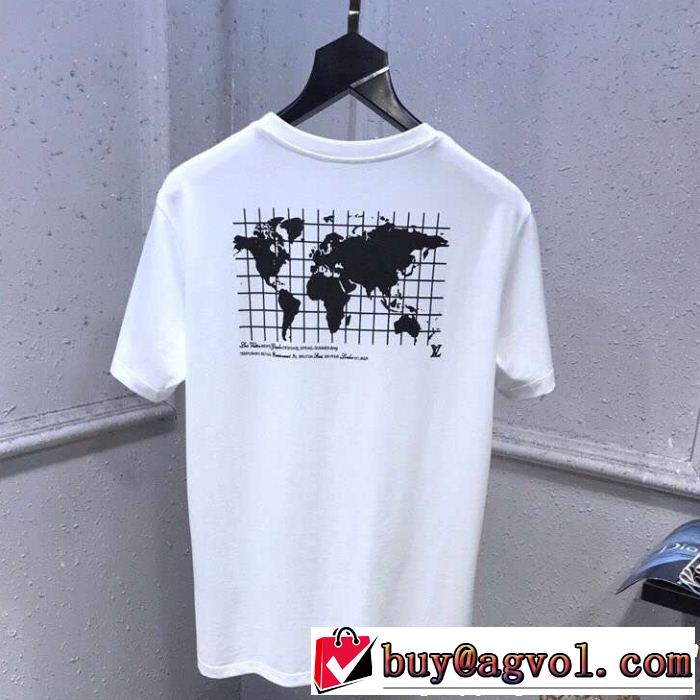 2色可選  Tシャツ/ティーシャツ 新しい斬新なスタイルスタイルを綺麗に  ルイ ヴィトン LOUIS VUITTON