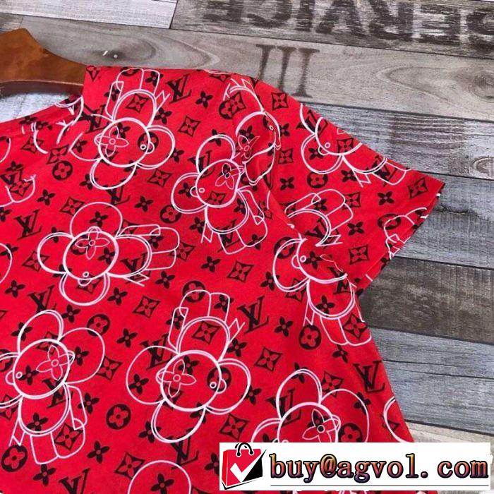 Tシャツ/ティーシャツ ルイ ヴィトン LOUIS VUITTON 大人のこなれた着こなし2色可選  抜け感のある夏着物