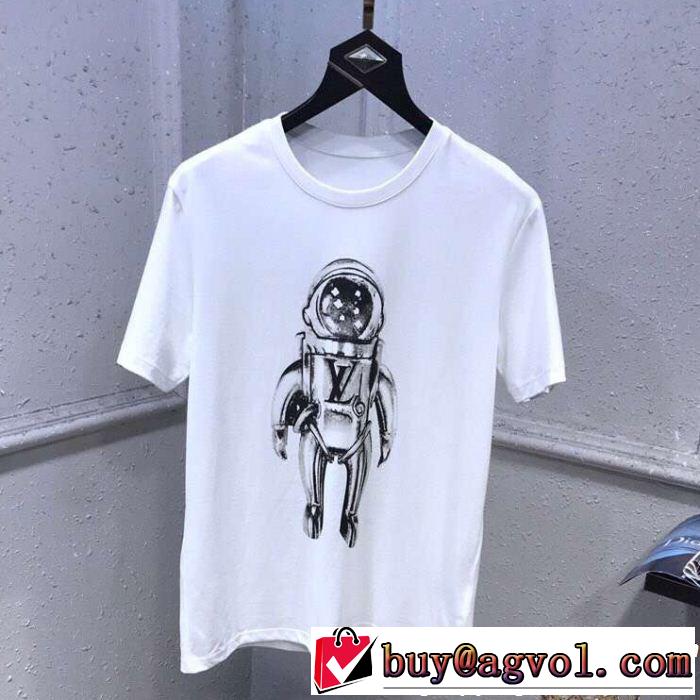Tシャツ/ティーシャツ  大人の可愛さを引き立て ルイ ヴィトン LOUIS VUITTON 2色可選 スタイルアップ効果