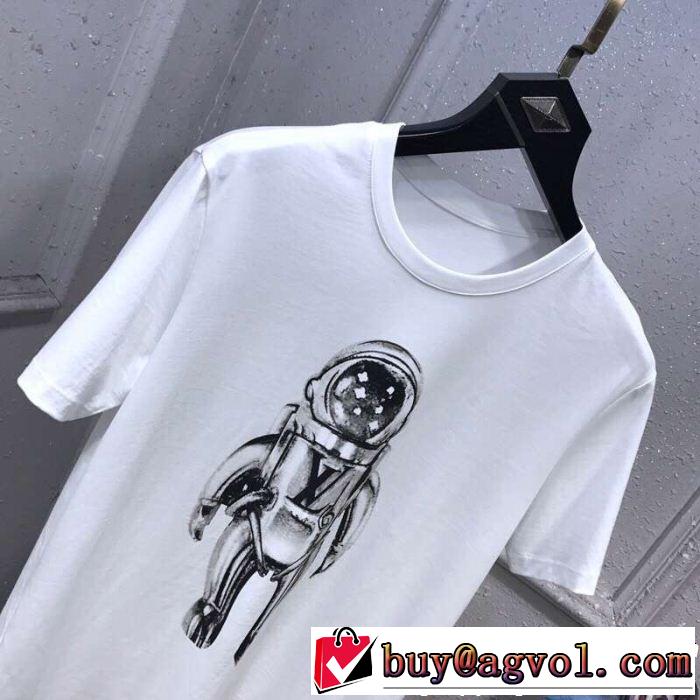 Tシャツ/ティーシャツ  大人の可愛さを引き立て ルイ ヴィトン LOUIS VUITTON 2色可選 スタイルアップ効果