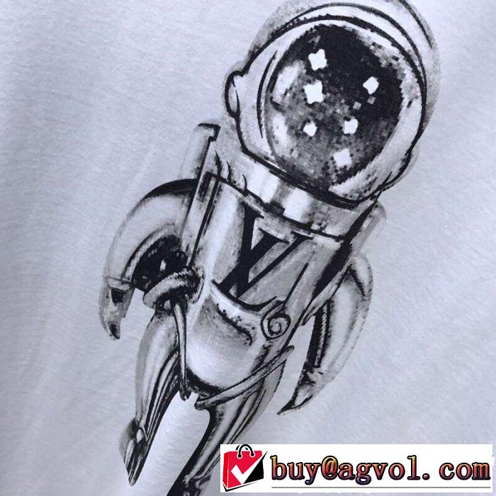 Tシャツ/ティーシャツ  大人の可愛さを引き立て ルイ ヴィトン LOUIS VUITTON 2色可選 スタイルアップ効果