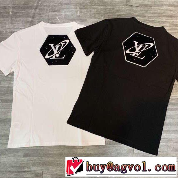 今季トレンドの限定アイテム ルイ ヴィトン LOUIS VUITTON 2色可選 Tシャツ/ティーシャツ 高級感が好評です 