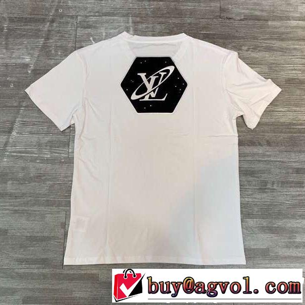 今季トレンドの限定アイテム ルイ ヴィトン LOUIS VUITTON 2色可選 Tシャツ/ティーシャツ 高級感が好評です