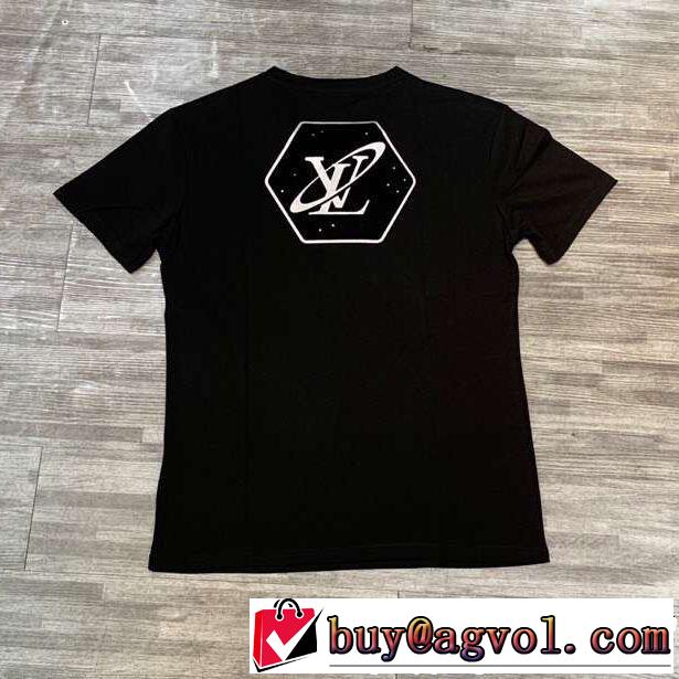 今季トレンドの限定アイテム ルイ ヴィトン LOUIS VUITTON 2色可選 Tシャツ/ティーシャツ 高級感が好評です
