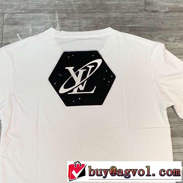 今季トレンドの限定アイテム ルイ ヴィトン LOUIS VUITTON 2色可選 Tシャツ/ティーシャツ 高級感が好評です