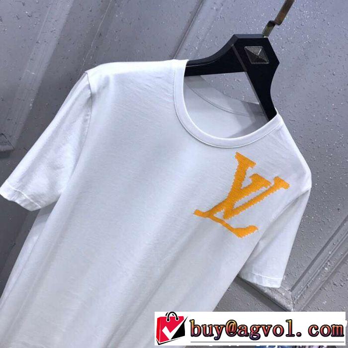 2色可選 ルイ ヴィトン LOUIS VUITTON 今人気の秘訣  Tシャツ/ティーシャツ 一気にトレンド感満載な着こなし