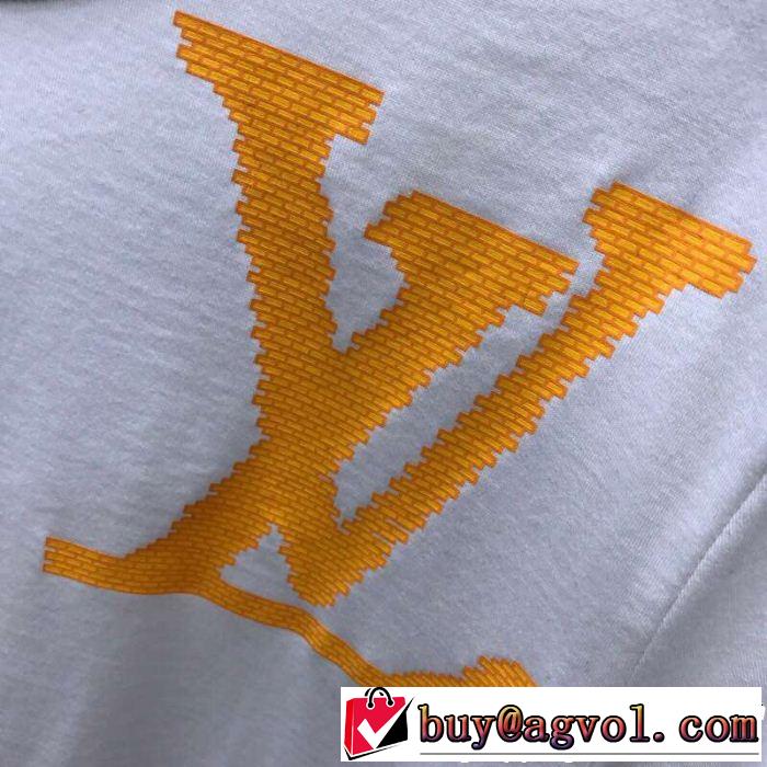 2色可選 ルイ ヴィトン LOUIS VUITTON 今人気の秘訣  Tシャツ/ティーシャツ 一気にトレンド感満載な着こなし