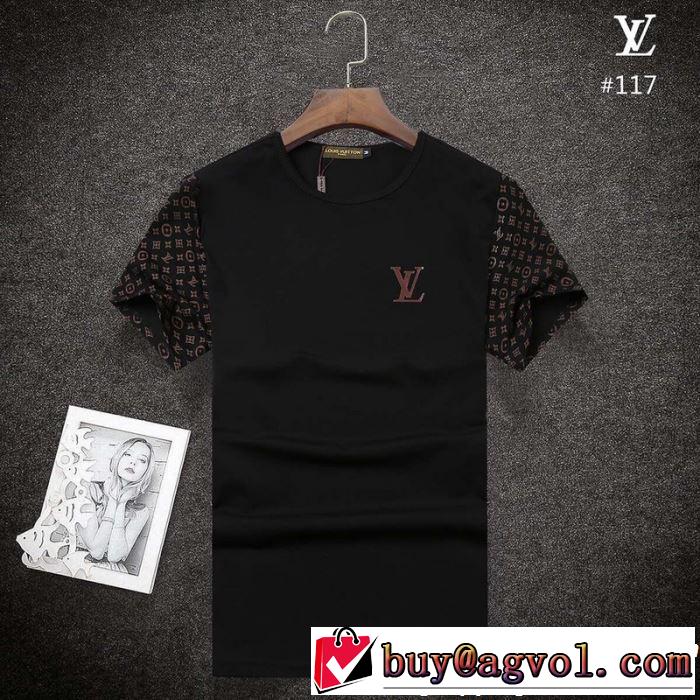 Tシャツ/ティーシャツ 3色可選 好印象な上品スタイル ルイ ヴィトン LOUIS VUITTON 2019春夏の大注目トレンド