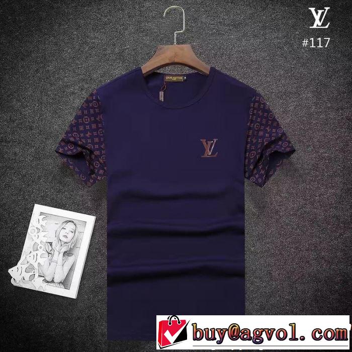 Tシャツ/ティーシャツ 3色可選 好印象な上品スタイル ルイ ヴィトン LOUIS VUITTON 2019春夏の大注目トレンド