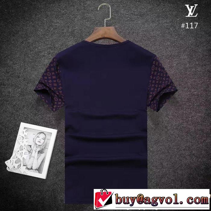 Tシャツ/ティーシャツ 3色可選 好印象な上品スタイル ルイ ヴィトン LOUIS VUITTON 2019春夏の大注目トレンド