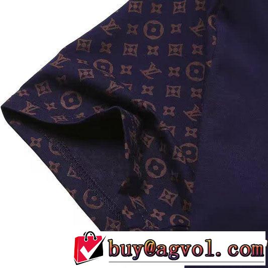 Tシャツ/ティーシャツ 3色可選 好印象な上品スタイル ルイ ヴィトン LOUIS VUITTON 2019春夏の大注目トレンド